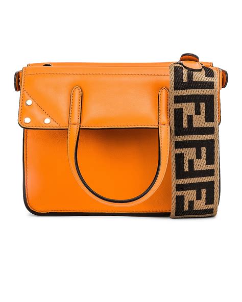 fendi flip bag small|fendi mini shopper bag.